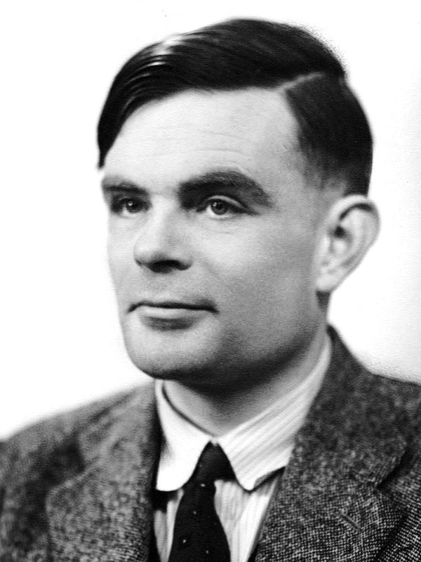 Alan Turing portrait